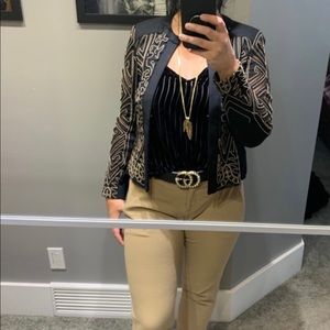 Nanette Lepore Santa Fe embroidered jacket